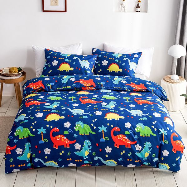 

bedding sets dinosaur manga dovet cover child bedding set kids cute duvet cover set single 150x200 for beds of 135 bedding for children 2303