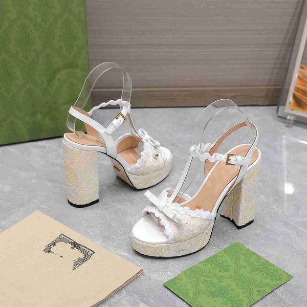 

thick high heels sandals luxurys designers ggity fashion heel women shoes dress shoe summer ladies sandals g10a, Black