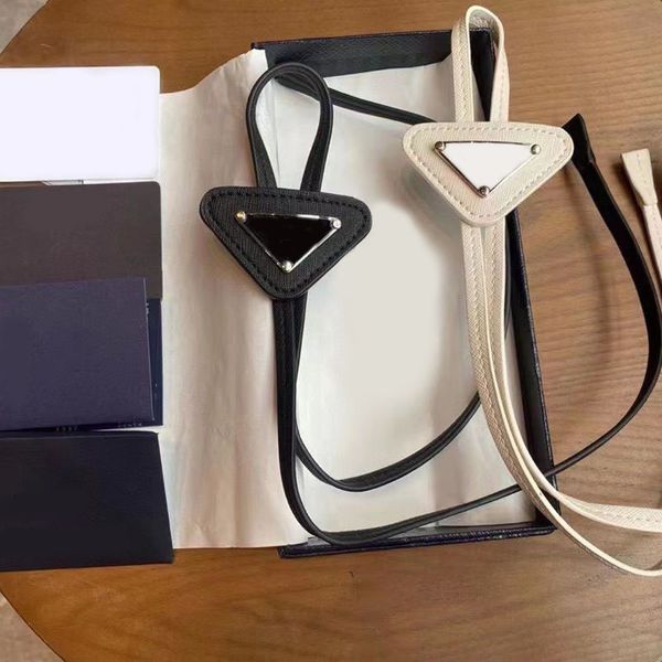 

black leather triangle mens tie small neck ties classical letter retro solid color party neckwear wedding trendy small shirt designer ties p, Blue;purple