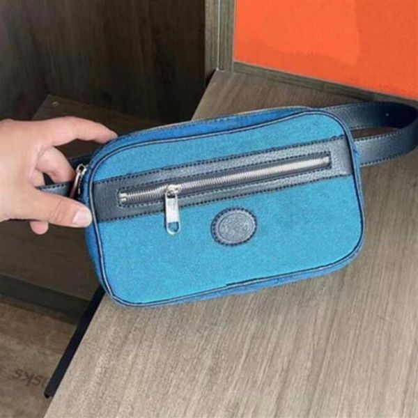 

2021 luxury rainbow waist bags fashion designers crossbody multicolor camera chest bag printed letters small p311a