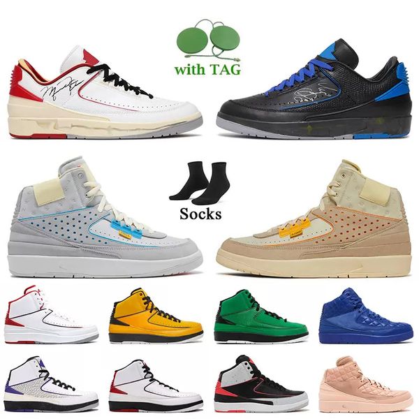 

jumpman 2 2s basketball shoes for men low white varsity red designer sneakers black varsity royal trrainers sneakers