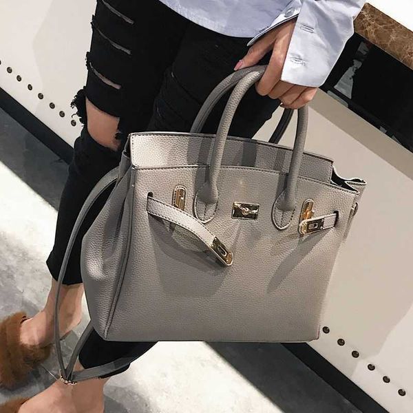 

h ermes brikis's for women litchi pattern bag 2023 new fashion women's handbag big one shoulder crossbody bridal with real logo