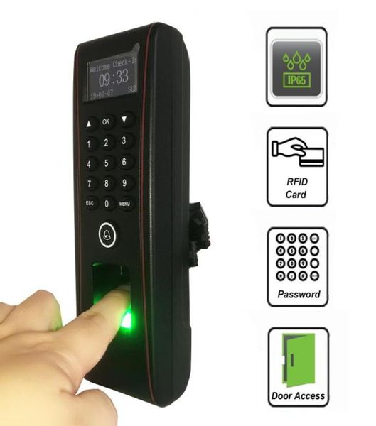 

recognition system waterproof tcp ip outdoor fingerprint door lock access control and time attendance t 700 2211143732693