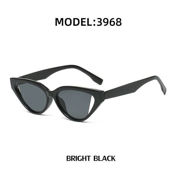 

eyewear unlimited european and american small frame notch cat's eye sunglasses women's fashion ns sunglasses women's trendy h, White;black