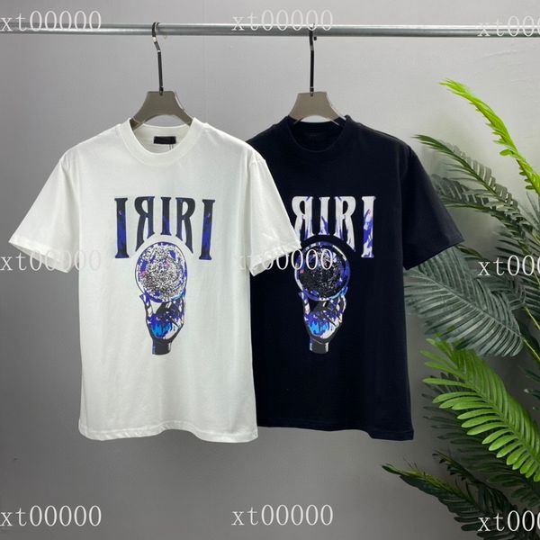 

23ss designer letter printed t shirts tee sweatshirt fashion high street short sleeves summer casual t-shirt breathable men women crew neck, Black;brown