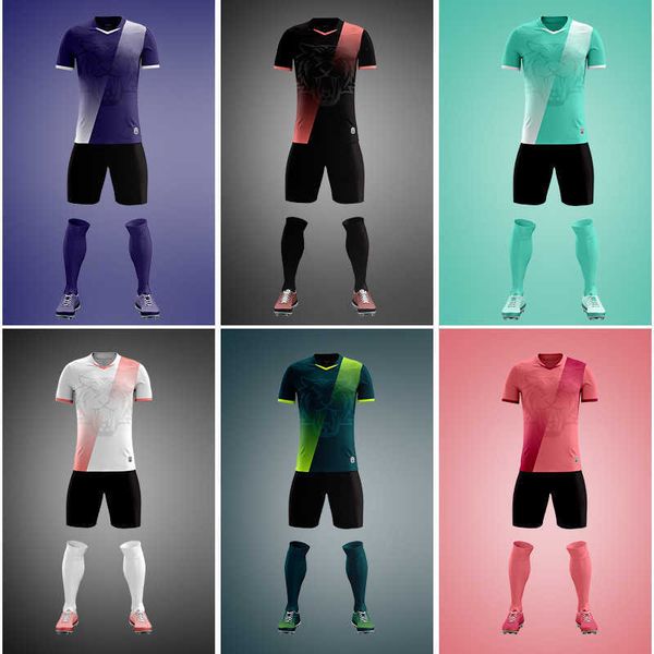 

soccer kit 1 summer boys' and chil1en's match training team uniform short sleeve breathable jersey