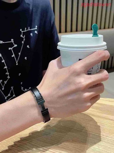 

designer herm bracelet for sale heavy industry black warrior bracelet couple titanium steel frosted arrow enamel men's ok5y, Golden;silver