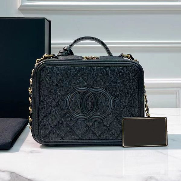 

designer bags women bags classic cfs diamond lattice cosmetic handbag square fat chain real leather handbags large-capacity shoulder bagss s
