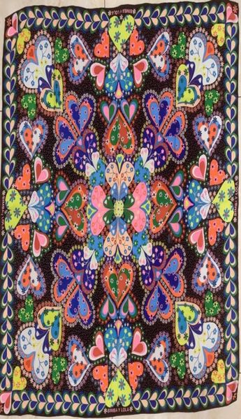 

neck ties spanishstyle oversized print handkerchief012341905848, Blue;purple