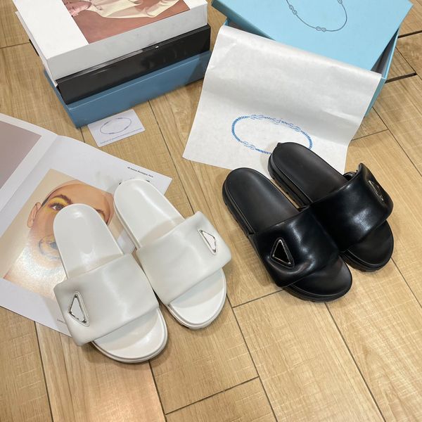 

casual shoes womens p slippers summer home office slide real soft leather men flip flops fashion slipper classic open toe sandals black scuf