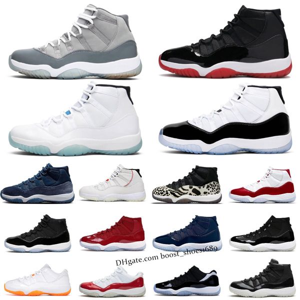 

retro basketball shoes 11 11s men women cherry midnight navy cool grey jubilee gamma blue 72-10 low pure violet playoffs bred concord win li