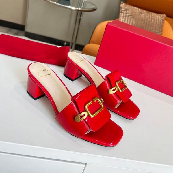 

designer slipper mid-heel platform slide sandals luxury men sandal beach women shoes with box 5.5cm letter printed canvas fashion summer sli, Black