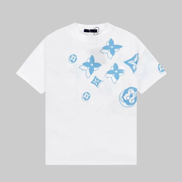

2 luxury tshirt men s women designer t shirts short summer fashion casual with brand letter designers t-shirt#251, White;black
