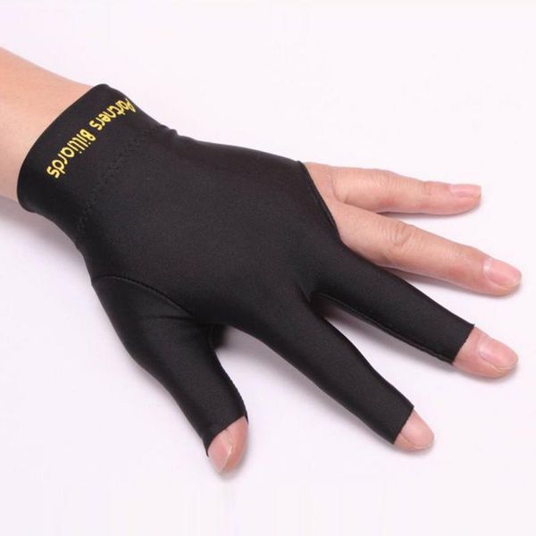 

snooker billiard cue glove pool left hand open three finger accessory fitness accessories