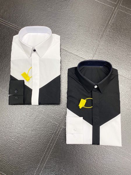 

men's dress shirt slim fit flex collar stretch pint brand clothing men long sleeve dress shirts hip hop style quality cotton 12695, White;black