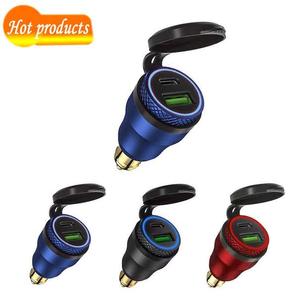 

new 30w universal power supply aluminum usb pd type-c qc 3.0 fast adapter waterproof adapter for plug din socket