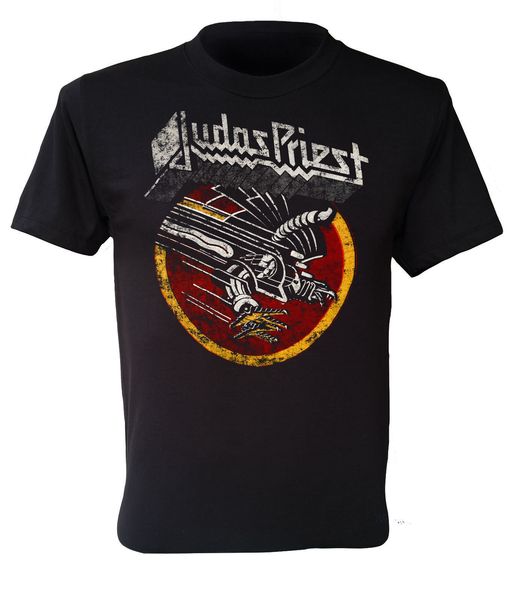 

men s t shirts judas priest t shirt screaming for vengeance uk heavy metal band black s to 3xl printed men t shirt short sleeve funny 230308, White;black