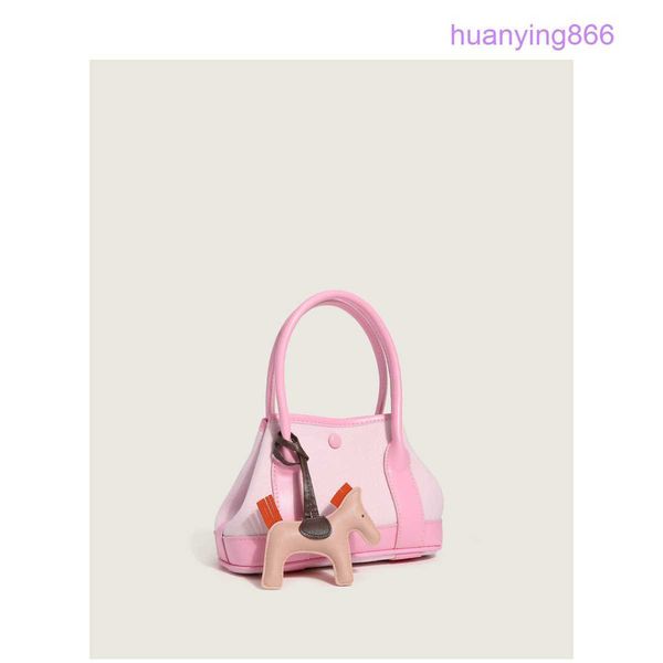 

designer herms party garden evening bags for sale premium rose canvas tote spring summer 2023 new small leisure versatile one shou