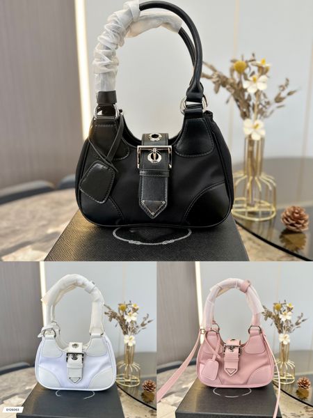 

fashion satchel luxury designer women's bag handbag shoulder bag messenger bag shopping vintage moon bag moon bag leather large capacit