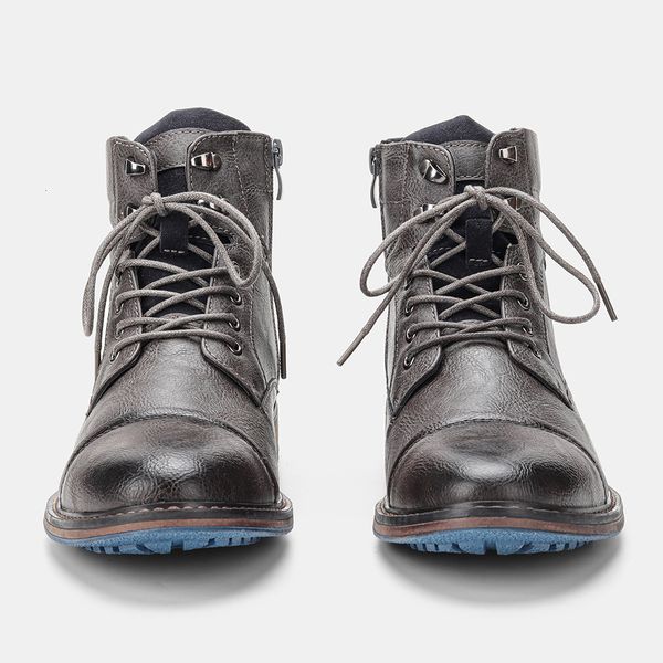 

boots 3948 men comfortable fashion 2023 brand leather al605 230309, Black