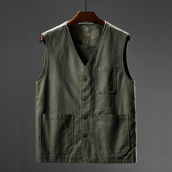 

men's vests clothing military waistcoat many pockets vest sleeveless jacket plus size 6xl 7xl 8xl large male travel coat 230309, Black;white