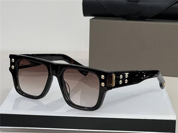 

square limited sunglasses black frame gray gradient lens men sun glasses designers sunglasses shades occhiali da sole uv400 protection eyewe, White;black