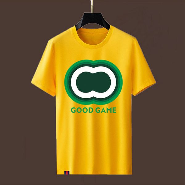 

double letter printed tees men solid color high street skateboard t shirts for male anti shrink women, White;black