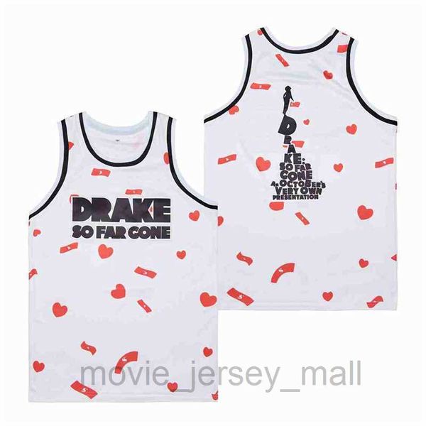 

movie basketball jerseys so far gone jersey mens size s-xxl 001, Black;red