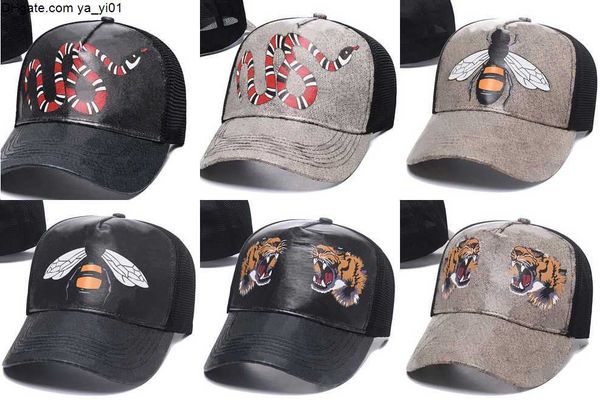 

baseball fitted hats caps casquette sun hat classic snake tiger bee cat canvas featuring for men women, Blue;gray