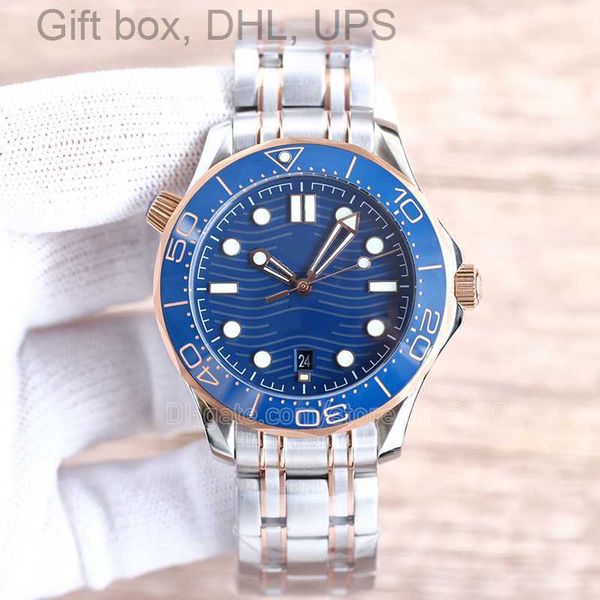 

titanium watch aaaaa automatic mechanical watch men man watchs mens wristwatch diving watches water resistant 300m silver wristwatches omg d, Slivery;golden