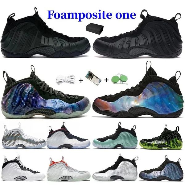 

with box hardaway foamposite one mens basketball shoes black aurora elephant print memphis cracked lava camo foam posite trainers sports des