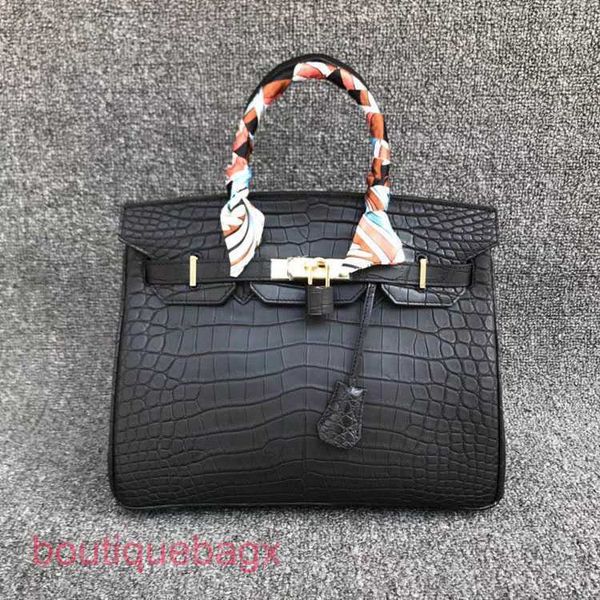 

original edition designer h ermess brikiss bags online shop new thai crocodile belly women's bag leisure simple handbag fashion trend