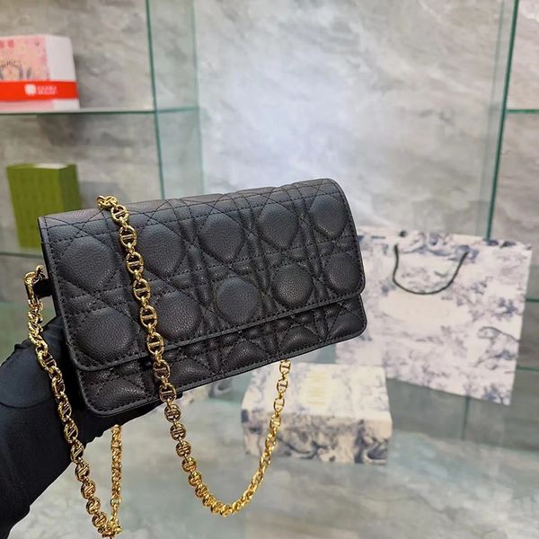 

designer new sheepskin rhombus bag single-shoulder cross-body women's bag fashion casual trend versatile style