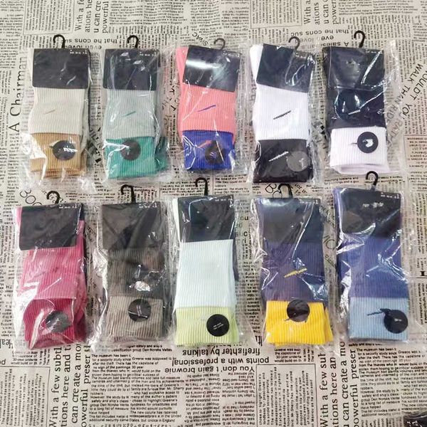 

men women sprot socks solid color cotton classical businness casual excellent quality breathable male sock meias dusk98665, Black