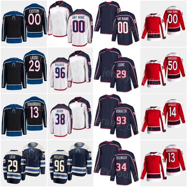 

custom man woman youth hockey reverse retro 29 patrik laine jersey 93 jakub voracek 38 boone jenner 34 cole sillinger 96 jack roslovic 14 gu, Black;red
