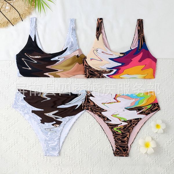 

women's swimwear designer b fashion swimsuit girls bathing suit textile summer swimwear bikinis set one-piece swim clothing swimming bi, Black