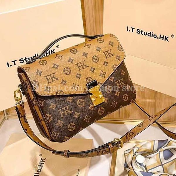 

designers luxurys crossbody bag women handbag messenger bags leather elegant shoulder bags m44875