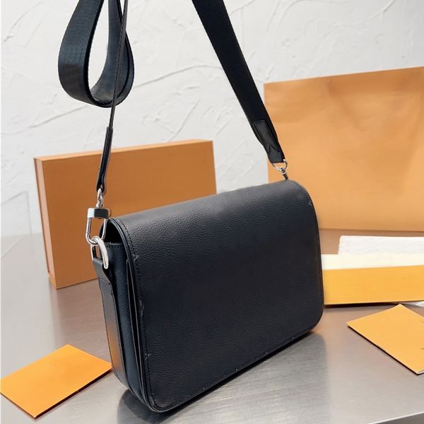 

designer bag men crossbody handbag classic plaid design presbyopia envelope purse nylon strap