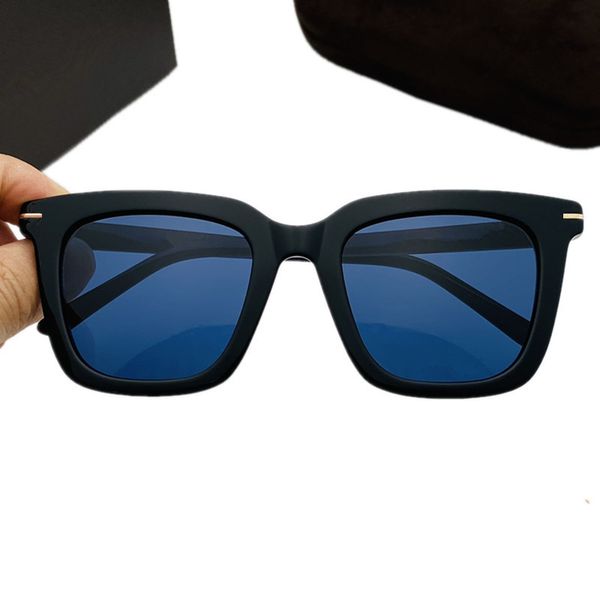 

lux desi concise square sunglasses uv400 52-22 acetates fullrim frame color-fading glasses driving goggles fullset case, White;black