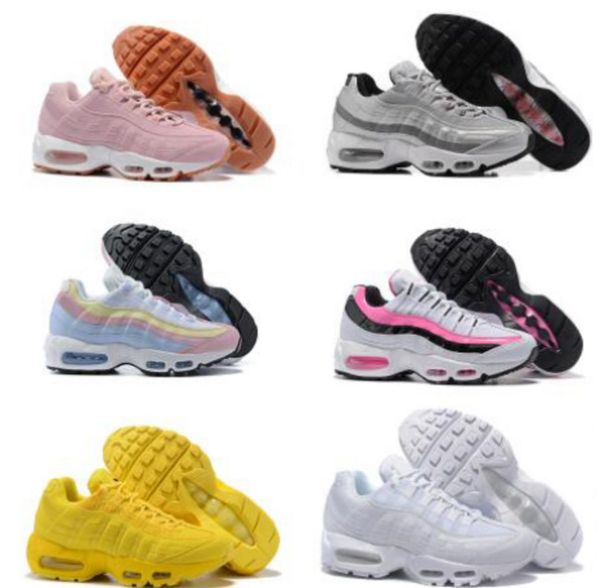 

air cushion 95 breathable women running shoes classic 95 qs runs shoes fashion sports sneakers wholesale
