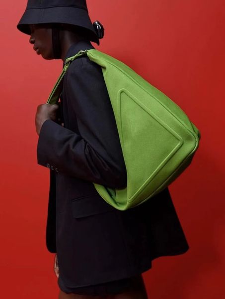 

triple canvas crossbody bag soft large capacity fashion bag for women men