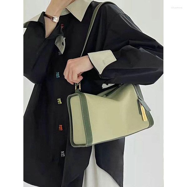 

shoulder bags tote niche texture bag pillow slant summer women's one