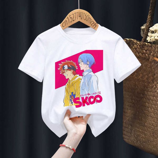 

t-shirts sk8 the infinity funny boy girl t-shirts kid children anime gift present little baby harajuku clothes drop ship l230309, Blue
