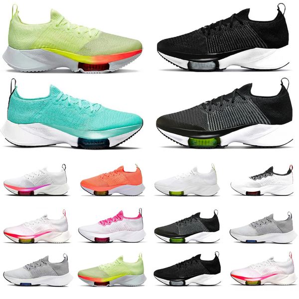 

designer tempo next% fly knit running shoes black white green pink volt women mens sports sneakers platform outdoor jogging walking shoe 36-