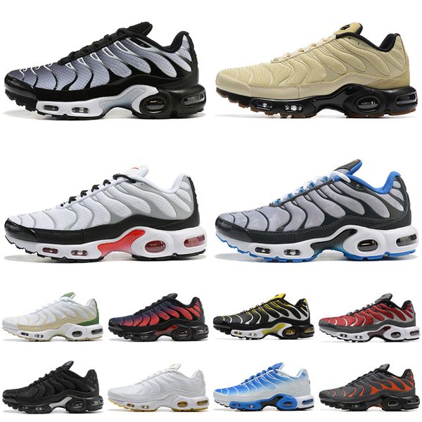 

tn plus 3 running shoes tn mens triple white black laser blue volt glow oreo womens breathable sneakers trainers outdoor sports