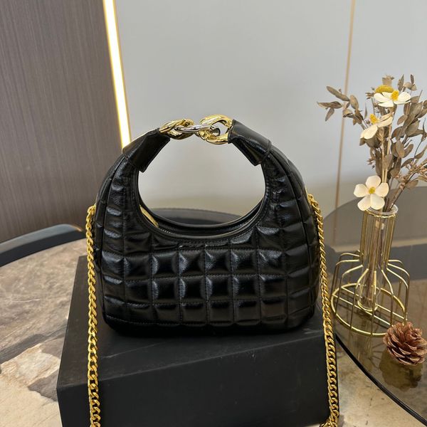 

women designers luxurys shoulder bag genuine leather classic brand underarm hobo bags 23cm fashion lady 2023 purses wholesale