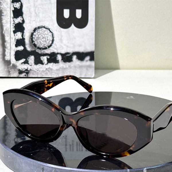 

luxury small frame sunglasses womens fashion designer pr26 mens outdoor personality acetate fiber sunglasses with engraved logo on the leg, White;black