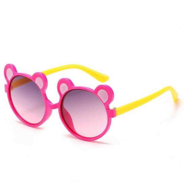 

fashion trendy kids sunglasses cute boys and girls baby glasses cool colorful, Blue