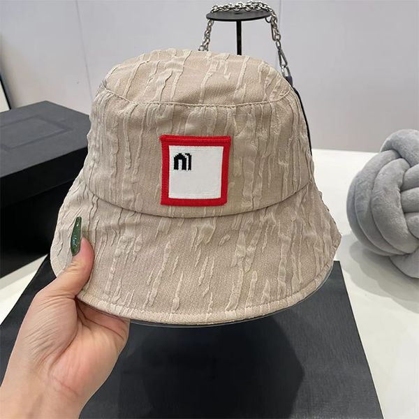 

designer bucket hat men women luxury hat letter embroidery style outdoor sunshade cap nice, Blue;gray
