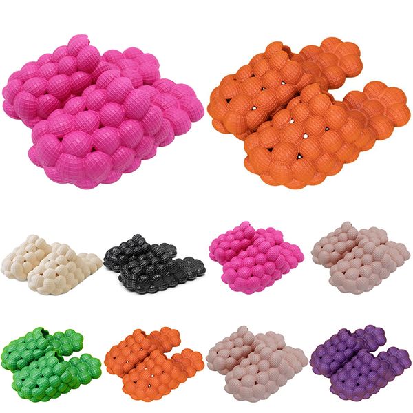 

men women fashion slippers mens outdoor slides summer beach slipper green red orange womens indoor waterproof shoes, Black